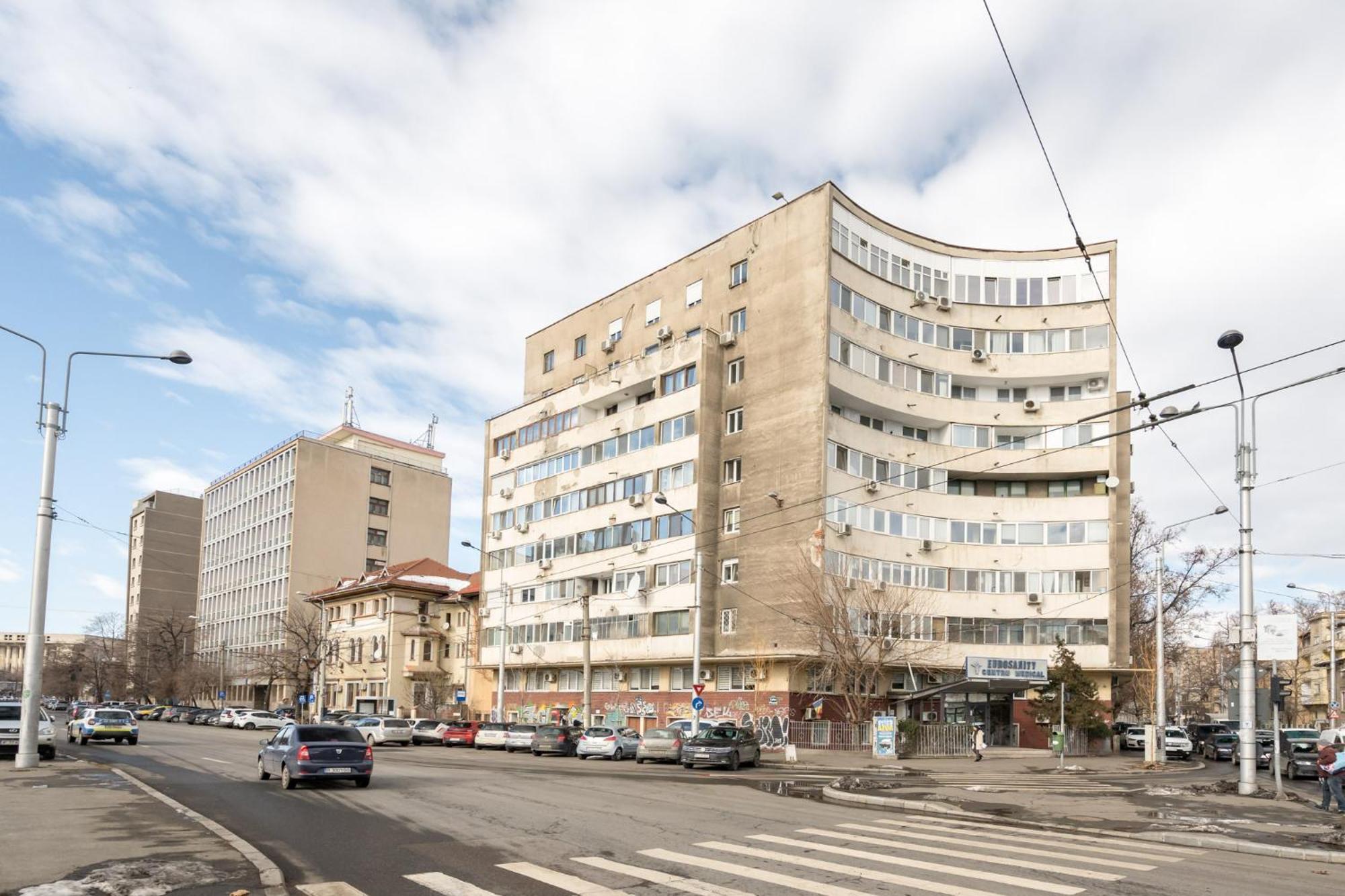 City View Apartment With Private Balcony Бухарест Экстерьер фото